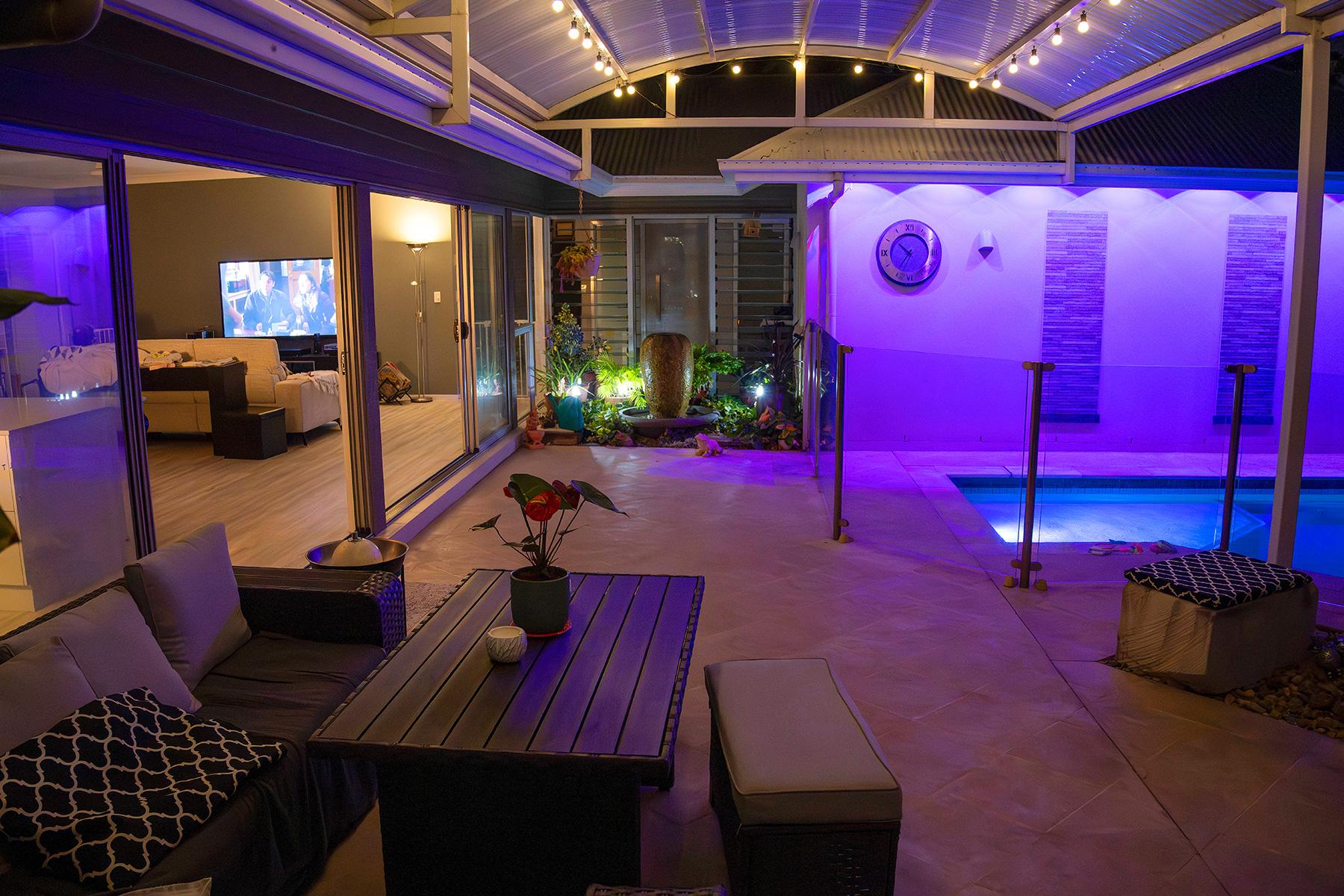 Residential interior and outdoor living